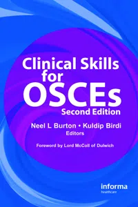 Clinical Skills for OSCEs_cover