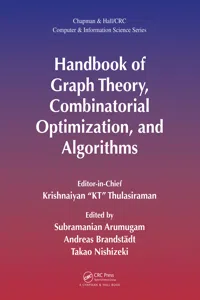 Handbook of Graph Theory, Combinatorial Optimization, and Algorithms_cover