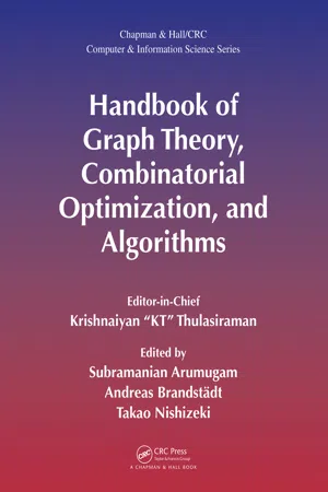 Handbook of Graph Theory, Combinatorial Optimization, and Algorithms