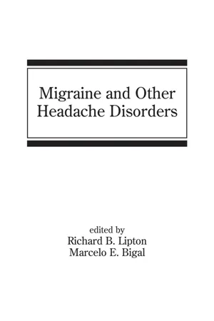 Migraine and Other Headache Disorders