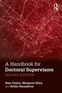 A Handbook for Doctoral Supervisors_cover