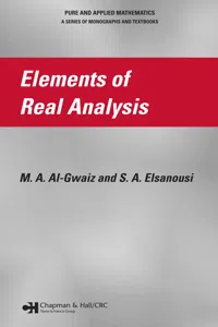 Elements of Real Analysis_cover