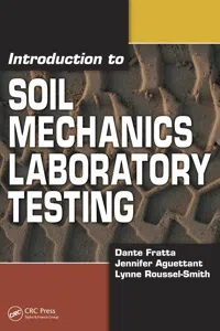 Introduction to Soil Mechanics Laboratory Testing_cover