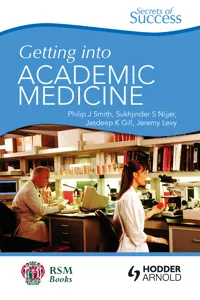 Secrets of Success: Getting into Academic Medicine_cover