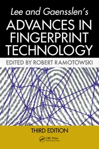 Lee and Gaensslen's Advances in Fingerprint Technology_cover