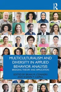 Multiculturalism and Diversity in Applied Behavior Analysis_cover
