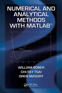 Numerical and Analytical Methods with MATLAB_cover