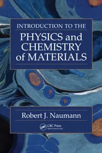 Introduction to the Physics and Chemistry of Materials_cover