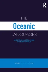 The Oceanic Languages_cover