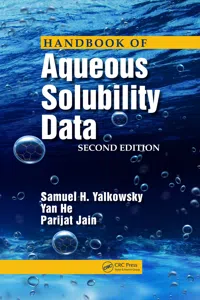 Handbook of Aqueous Solubility Data_cover