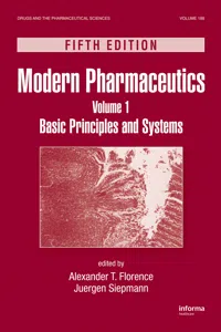 Modern Pharmaceutics Volume 1_cover