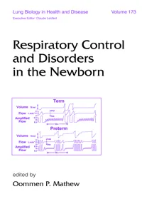 Respiratory Control and Disorders in the Newborn_cover