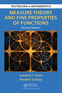 Measure Theory and Fine Properties of Functions, Revised Edition_cover