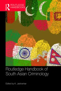 Routledge Handbook of South Asian Criminology_cover