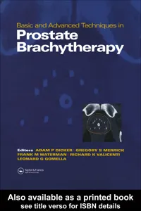 Basic and Advanced Techniques in Prostate Brachytherapy_cover