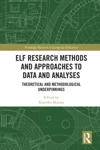 ELF Research Methods and Approaches to Data and Analyses_cover