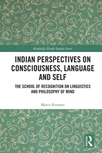 Indian Perspectives on Consciousness, Language and Self_cover