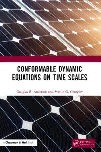 Conformable Dynamic Equations on Time Scales_cover