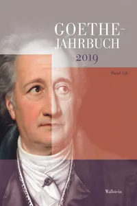 Goethe-Jahrbuch 136, 2019_cover