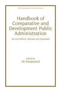 Handbook of Comparative and Development Public Administration_cover