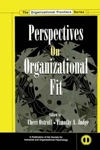 Perspectives on Organizational Fit_cover