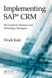 Implementing SAP® CRM_cover