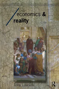 Economics and Reality_cover