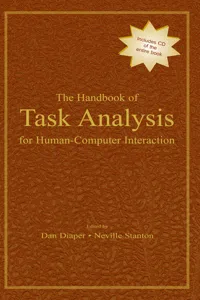 The Handbook of Task Analysis for Human-Computer Interaction_cover