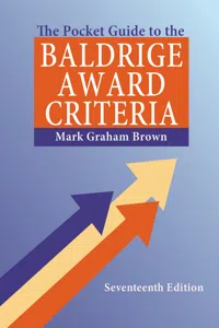 The Pocket Guide to the Baldrige Award Criteria_cover