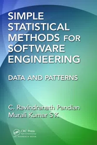Simple Statistical Methods for Software Engineering_cover