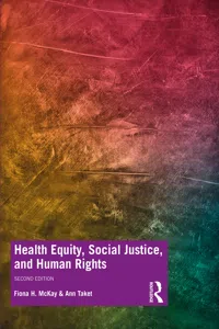 Health Equity, Social Justice and Human Rights_cover