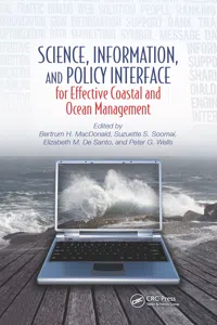 Science, Information, and Policy Interface for Effective Coastal and Ocean Management_cover