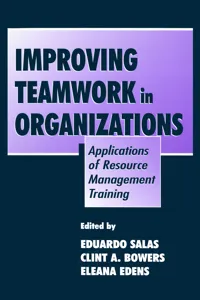Improving Teamwork in Organizations_cover