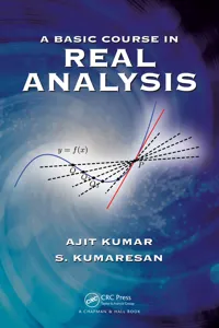 A Basic Course in Real Analysis_cover