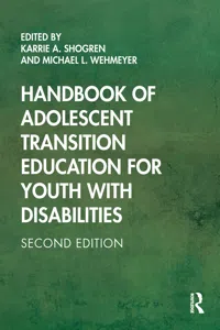 Handbook of Adolescent Transition Education for Youth with Disabilities_cover