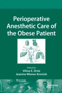 Perioperative Anesthetic Care of the Obese Patient_cover