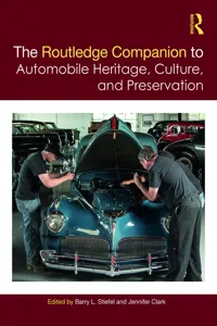 The Routledge Companion to Automobile Heritage, Culture, and Preservation_cover