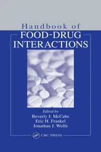 Handbook of Food-Drug Interactions_cover