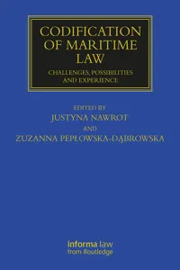 Codification of Maritime Law_cover