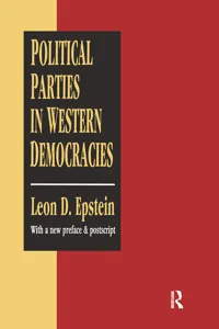 Political Parties in Western Democracies_cover