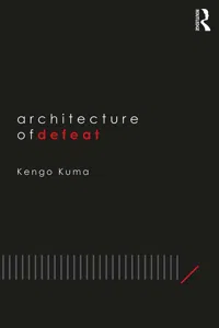 Architecture of Defeat_cover