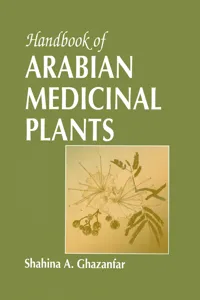 Handbook of Arabian Medicinal Plants_cover