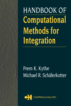 Handbook of Computational Methods for Integration