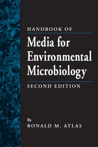 Handbook of Media for Environmental Microbiology_cover