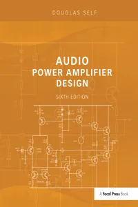 Audio Power Amplifier Design_cover