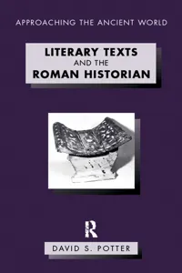 Literary Texts and the Roman Historian_cover