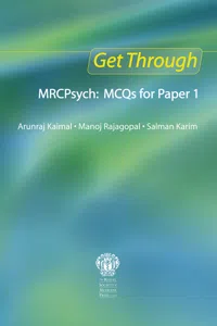 Get Through MRCPsych: MCQs for Paper 1_cover