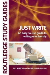 Just Write_cover