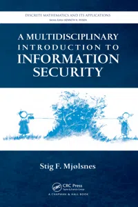 A Multidisciplinary Introduction to Information Security_cover