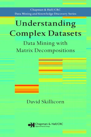 Understanding Complex Datasets